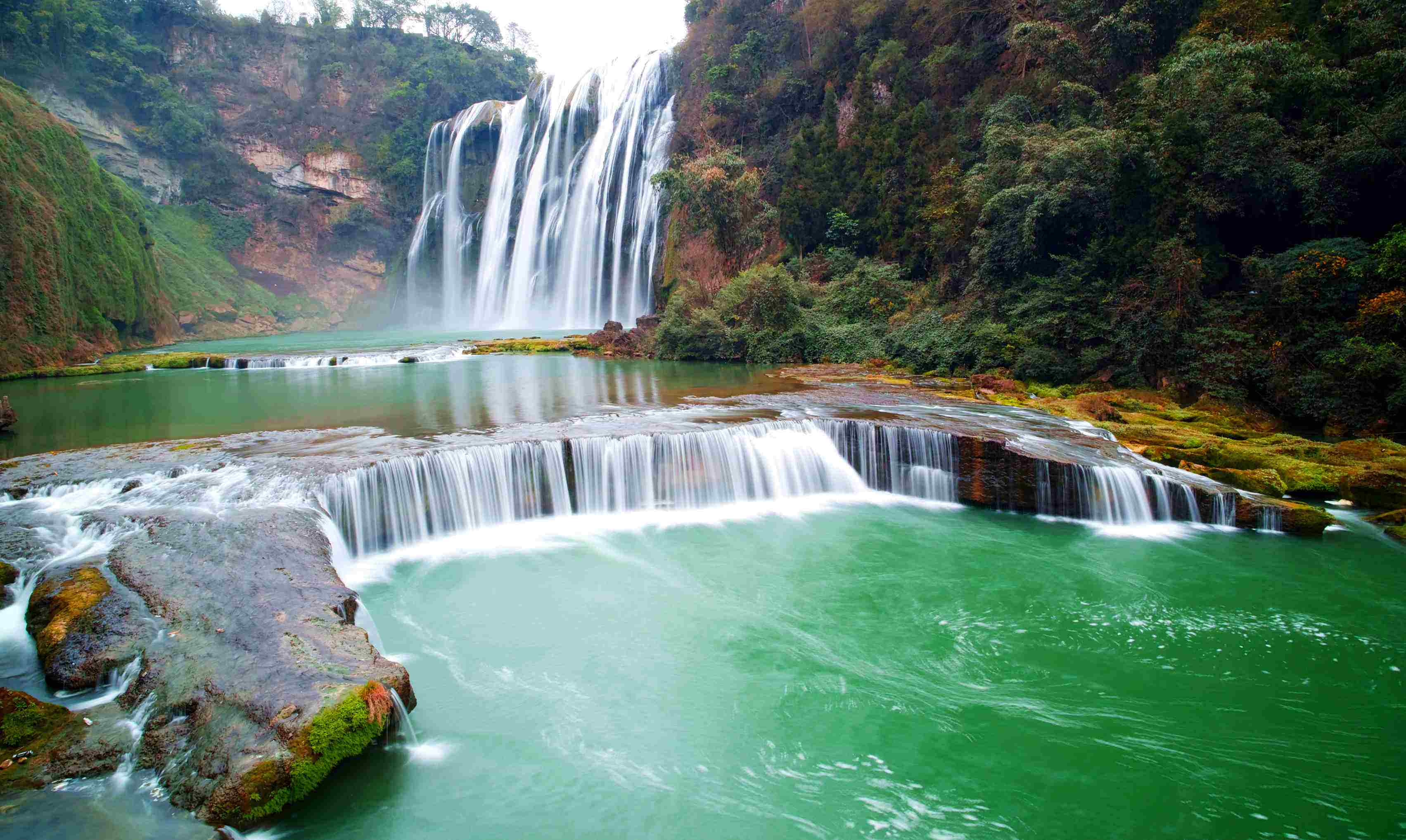 中国8大最美瀑布，夏季水量大适合去看