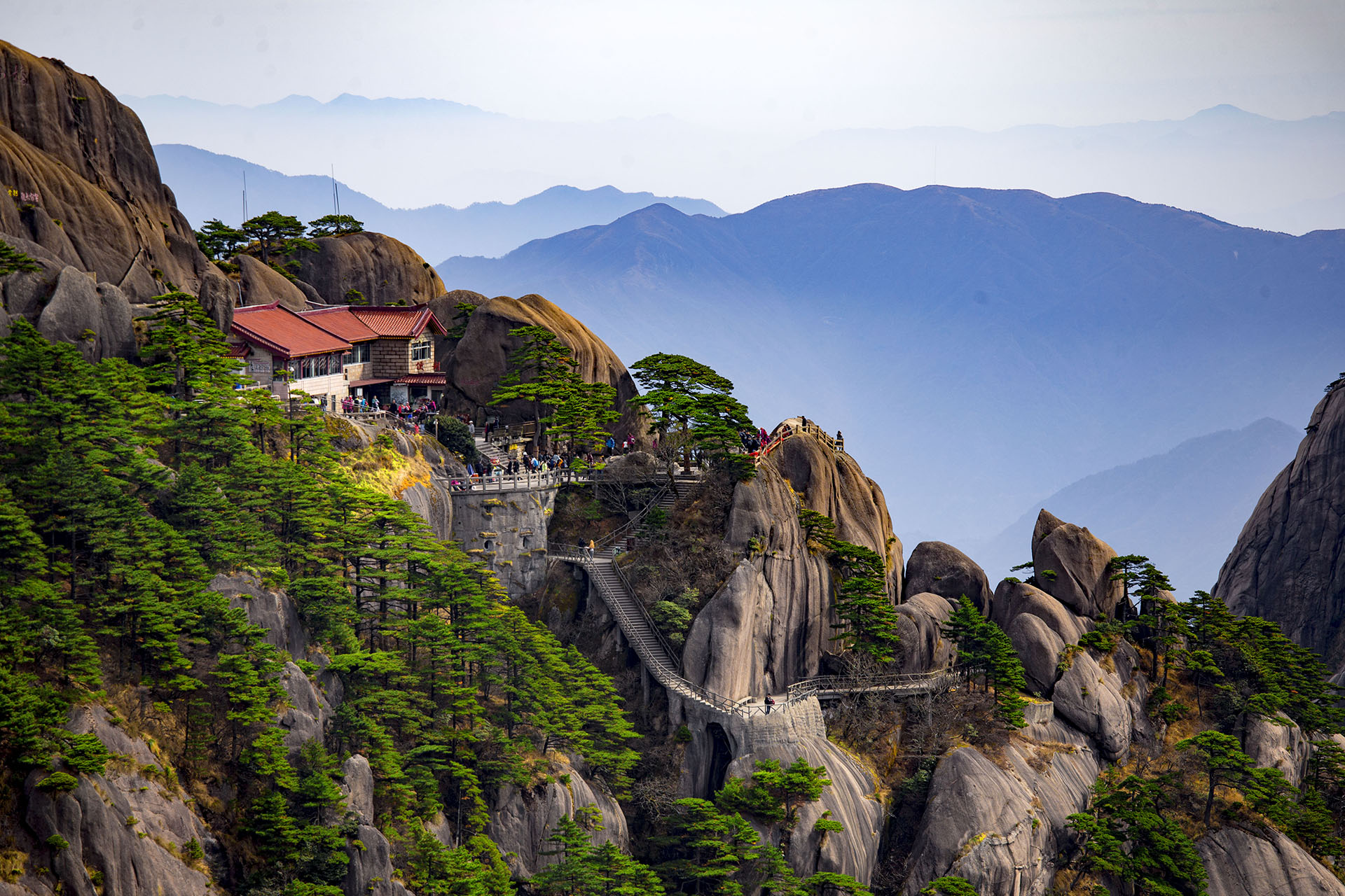 huangshan tourist spot